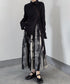 Blurred Print Skirt
